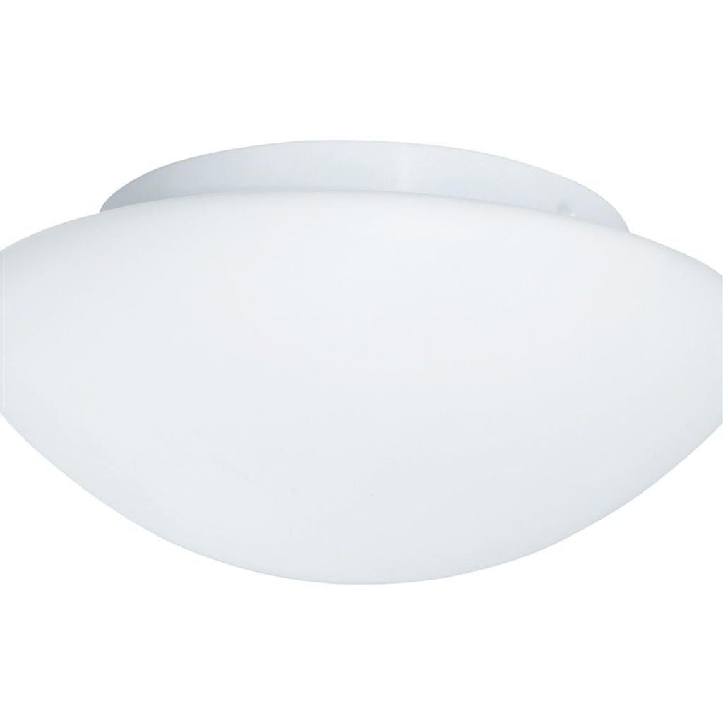 Searchlight Tokyo 2Lt Flush - White Metal & Opal Glass 1910-28
