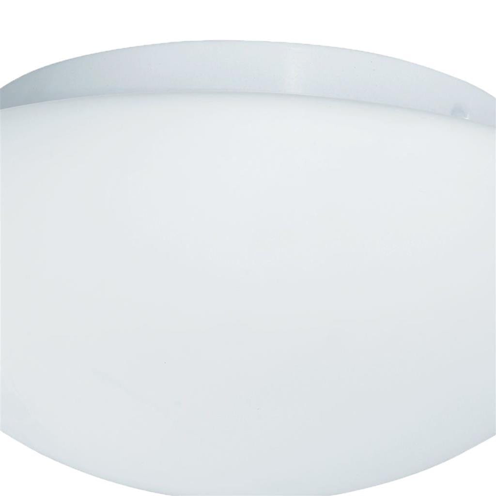 Searchlight Tokyo 3Lt Flush - White Metal & Opal Glass 1910-35