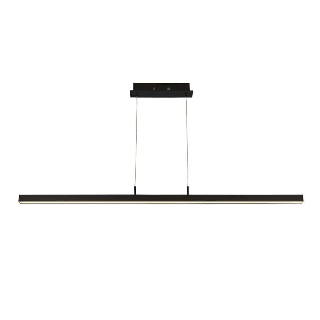 Searchlight Tribeca Bar Pendant - Black Metal 96381-1BK