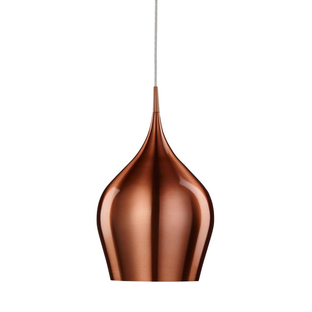 Searchlight Vibrant Pendant - Metallic Pink Metal 6461-26CU