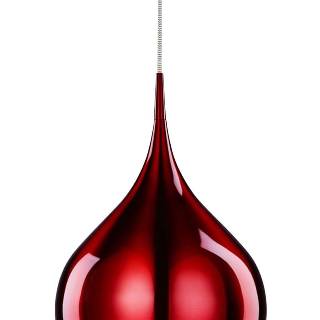Searchlight Vibrant Pendant - Metallic Red Metal 6461-26RE