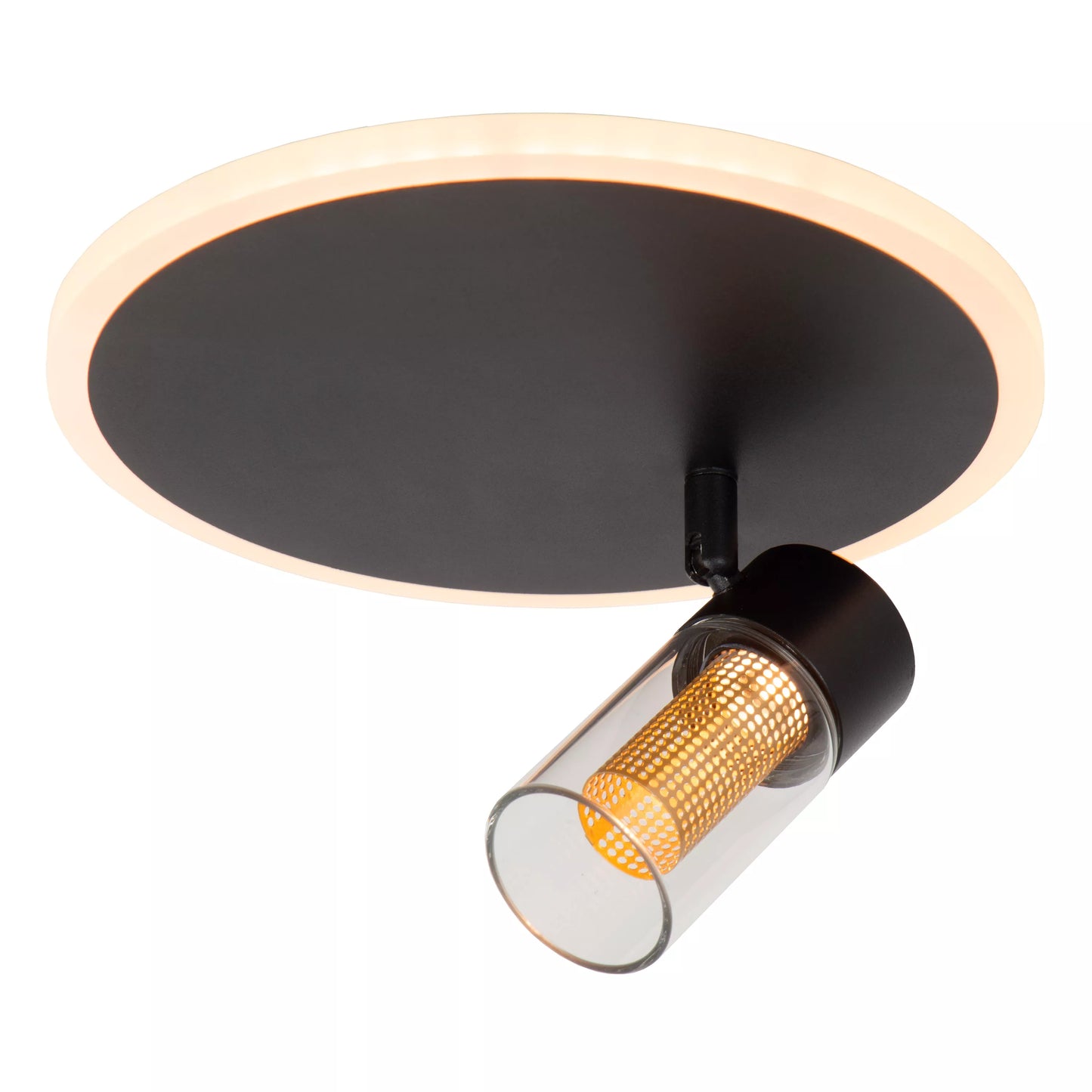Lucide EVERINA - Flush ceiling light - Ø 23 cm - LED Dim. - CCT - 2200K/6500K - Black | Essential