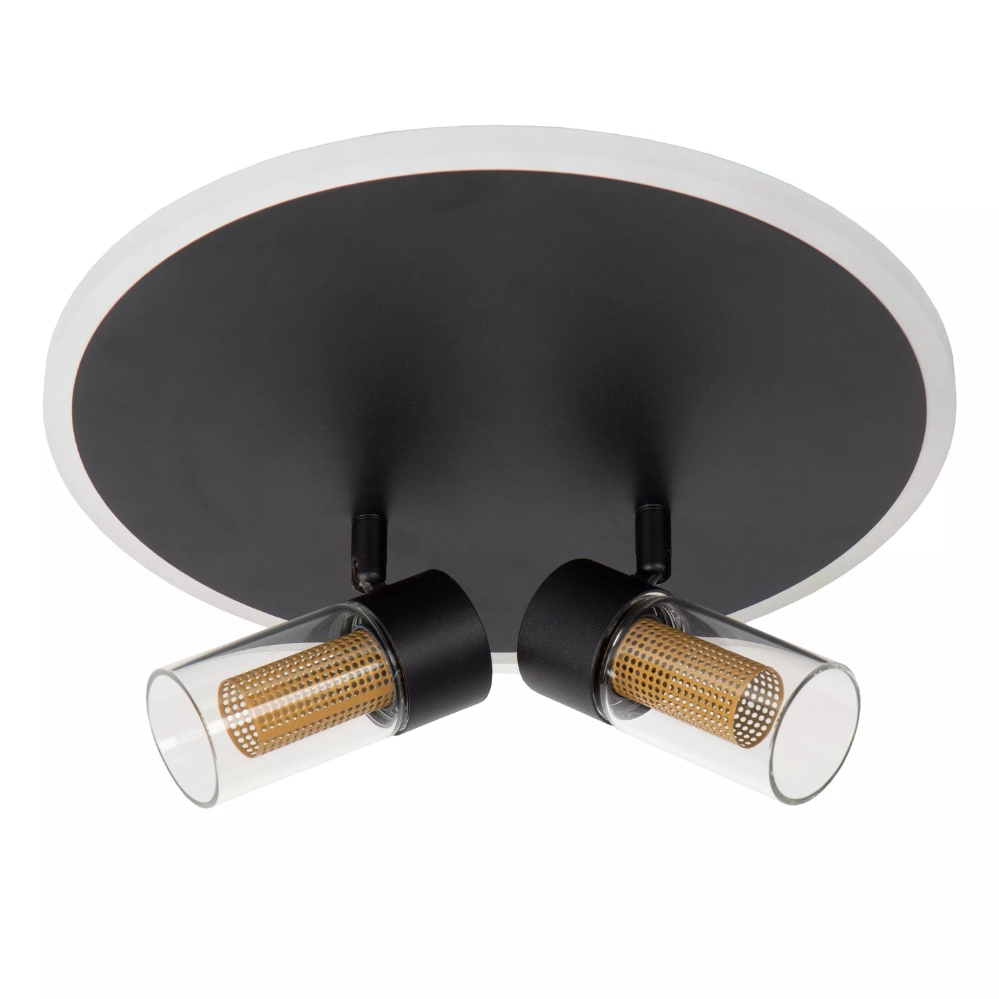Lucide EVERINA - Flush ceiling light - Ø 30 cm - LED Dim. - CCT - 2200K/6500K - Black | Essential