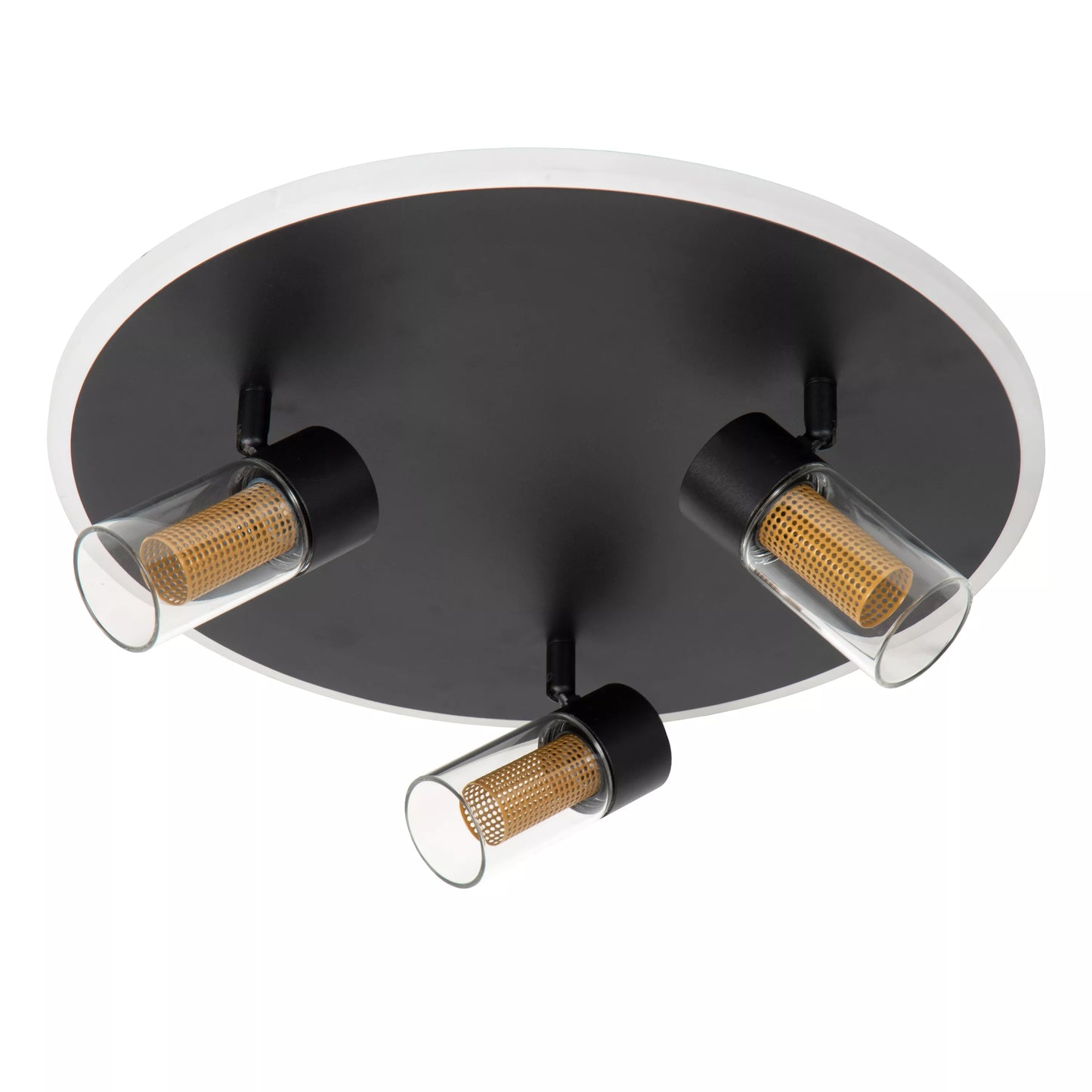 Lucide EVERINA - Flush ceiling light - Ø 40 cm - LED Dim. - CCT - 2200K/6500K - Black | Essential