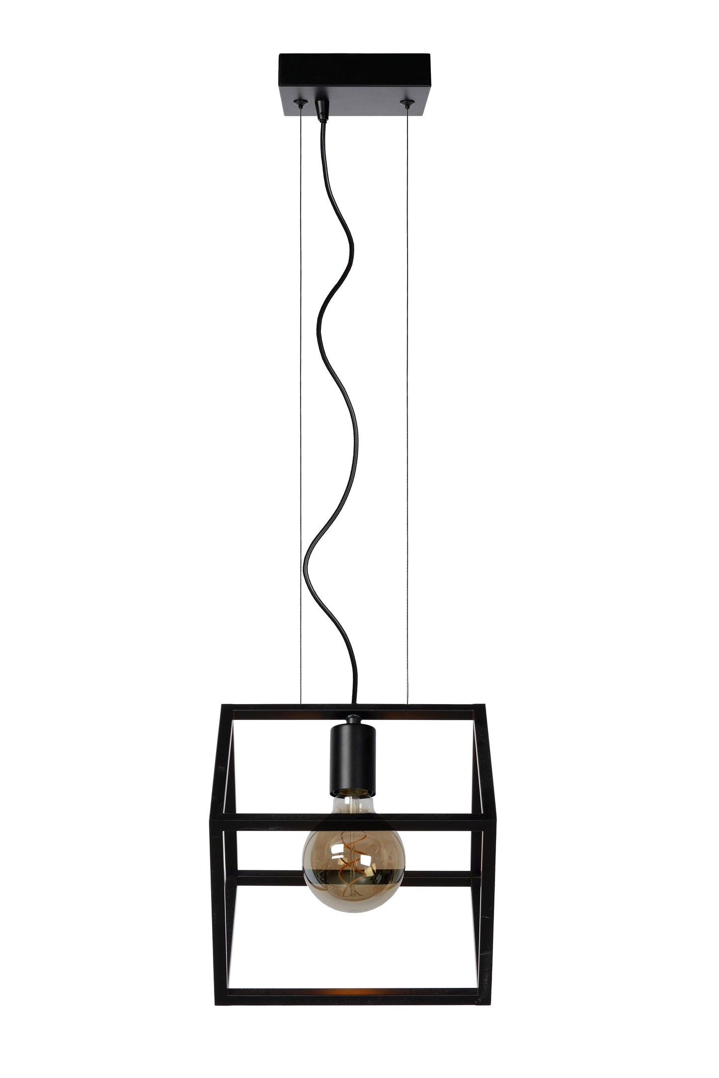 Lucide FABIAN - Pendant light - 1xE27 - Black