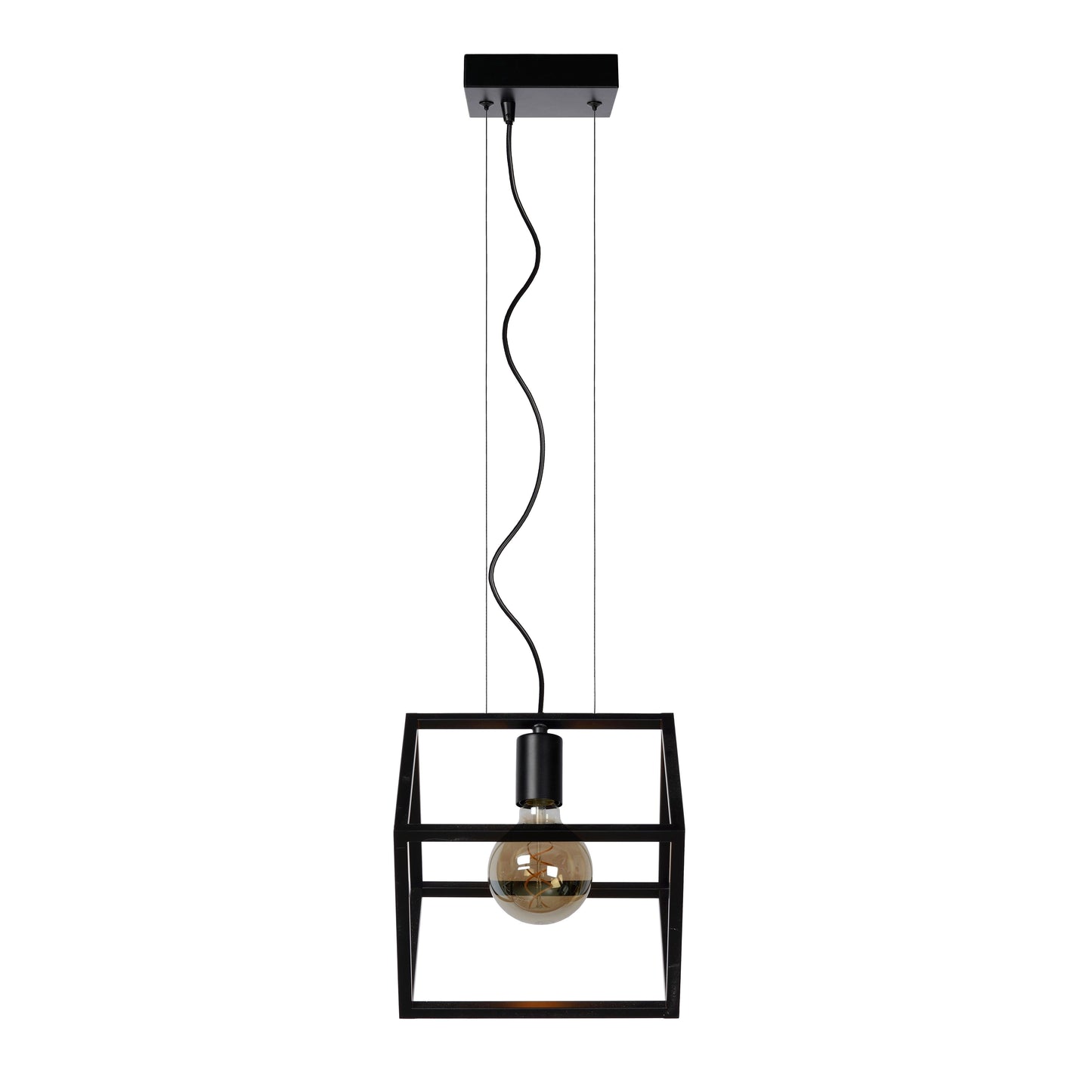 Lucide FABIAN - Pendant light - 1xE27 - Black