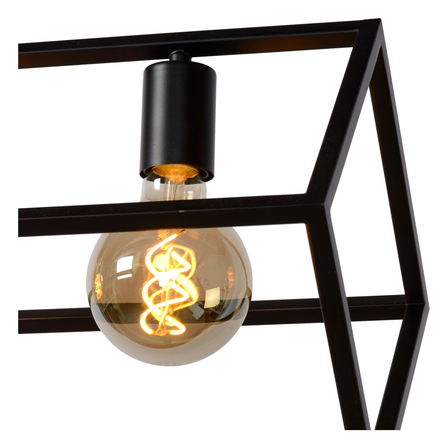 Lucide FABIAN - Pendant light - 4xE27 - Black