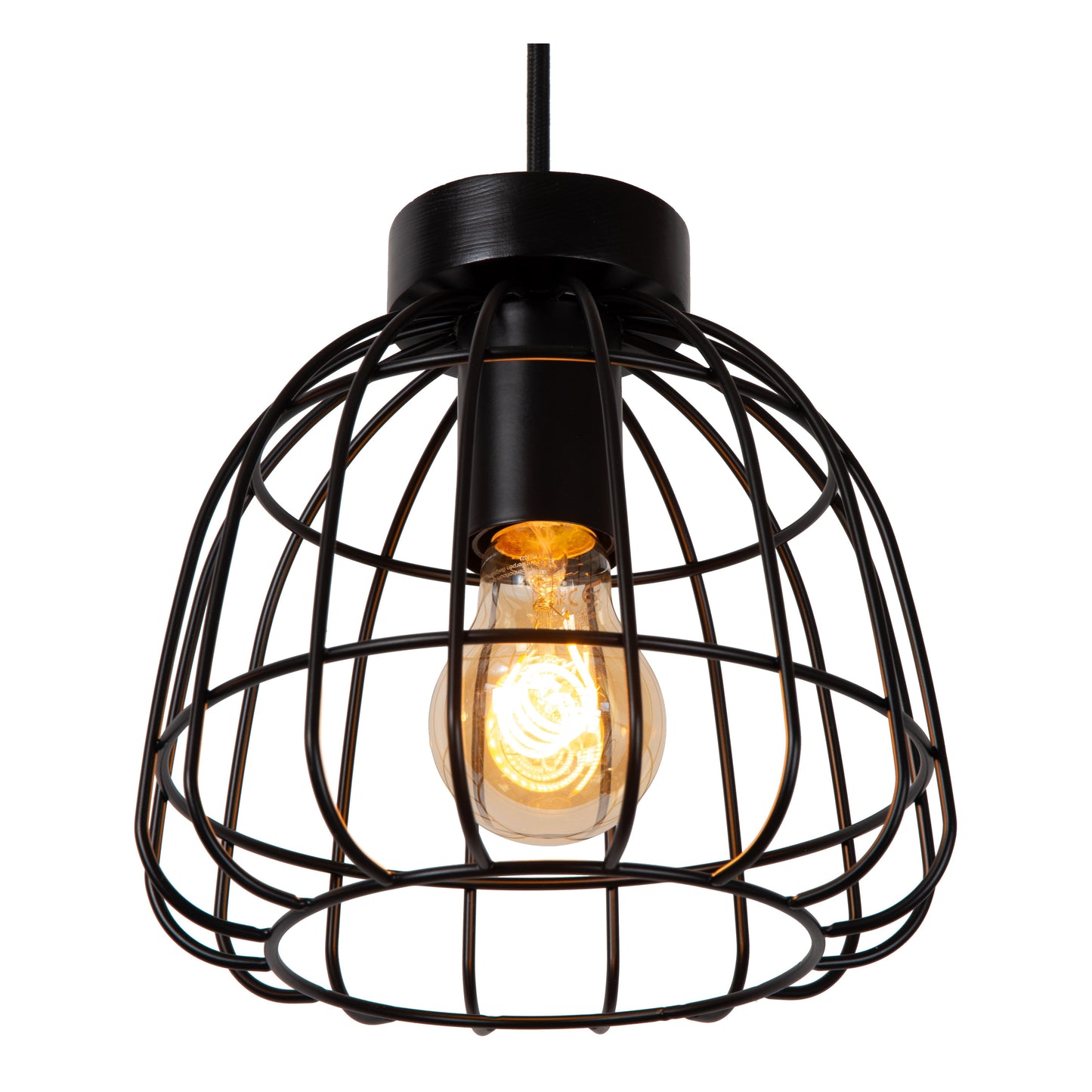 Lucide FILOX - Pendant light - 3xE27 - Black