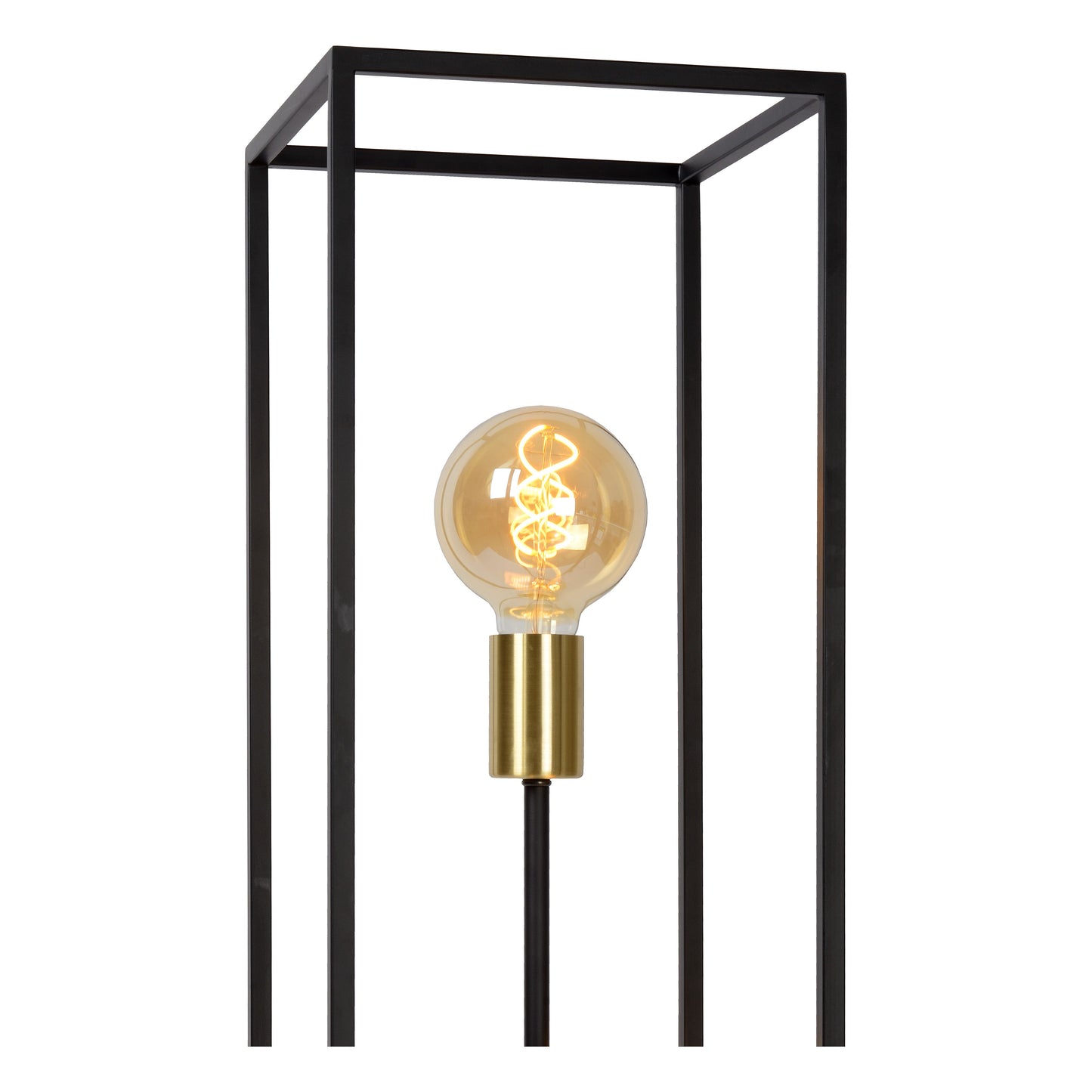 Lucide RUBEN - Floor lamp - 3xE27 - Black