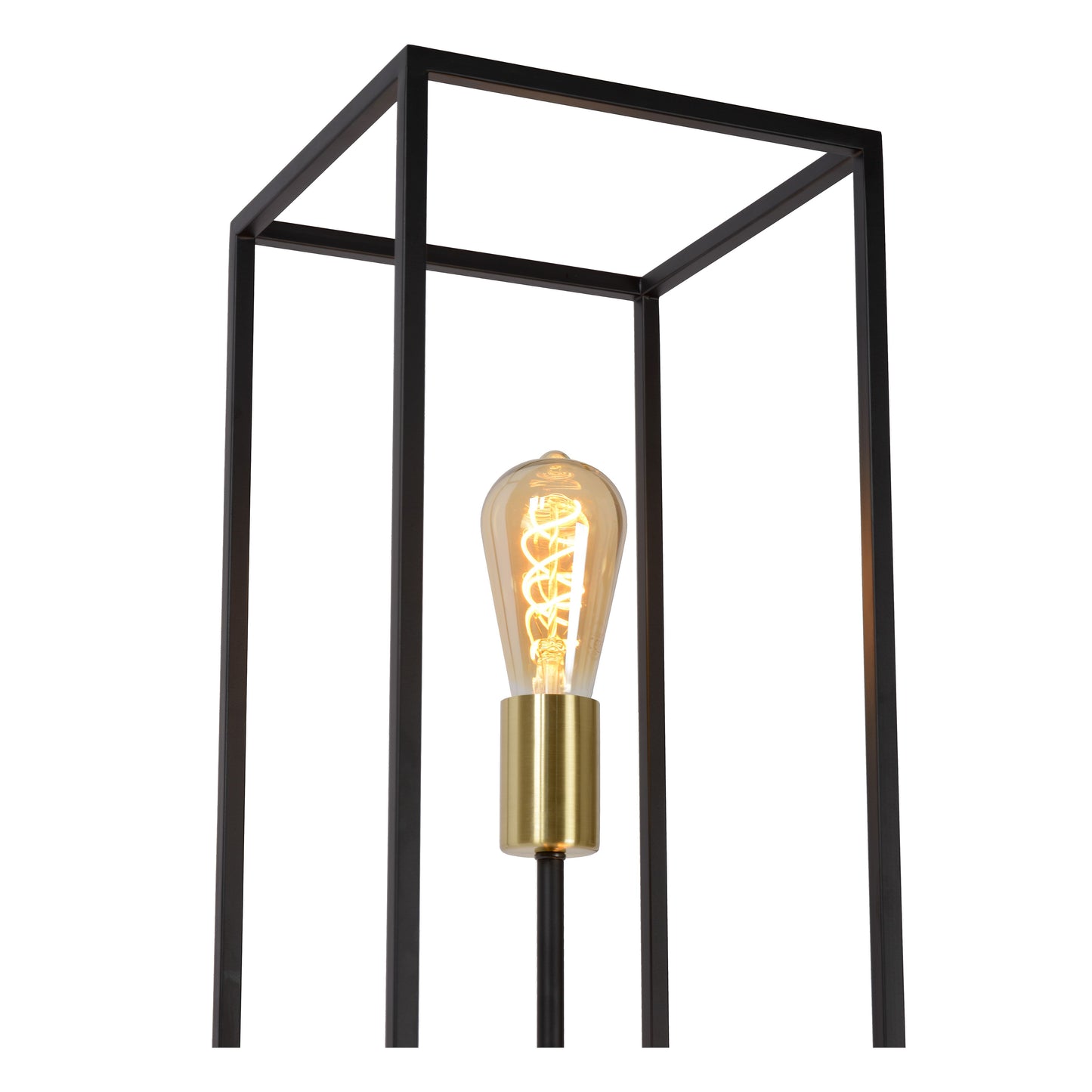 Lucide RUBEN - Floor lamp - 3xE27 - Black