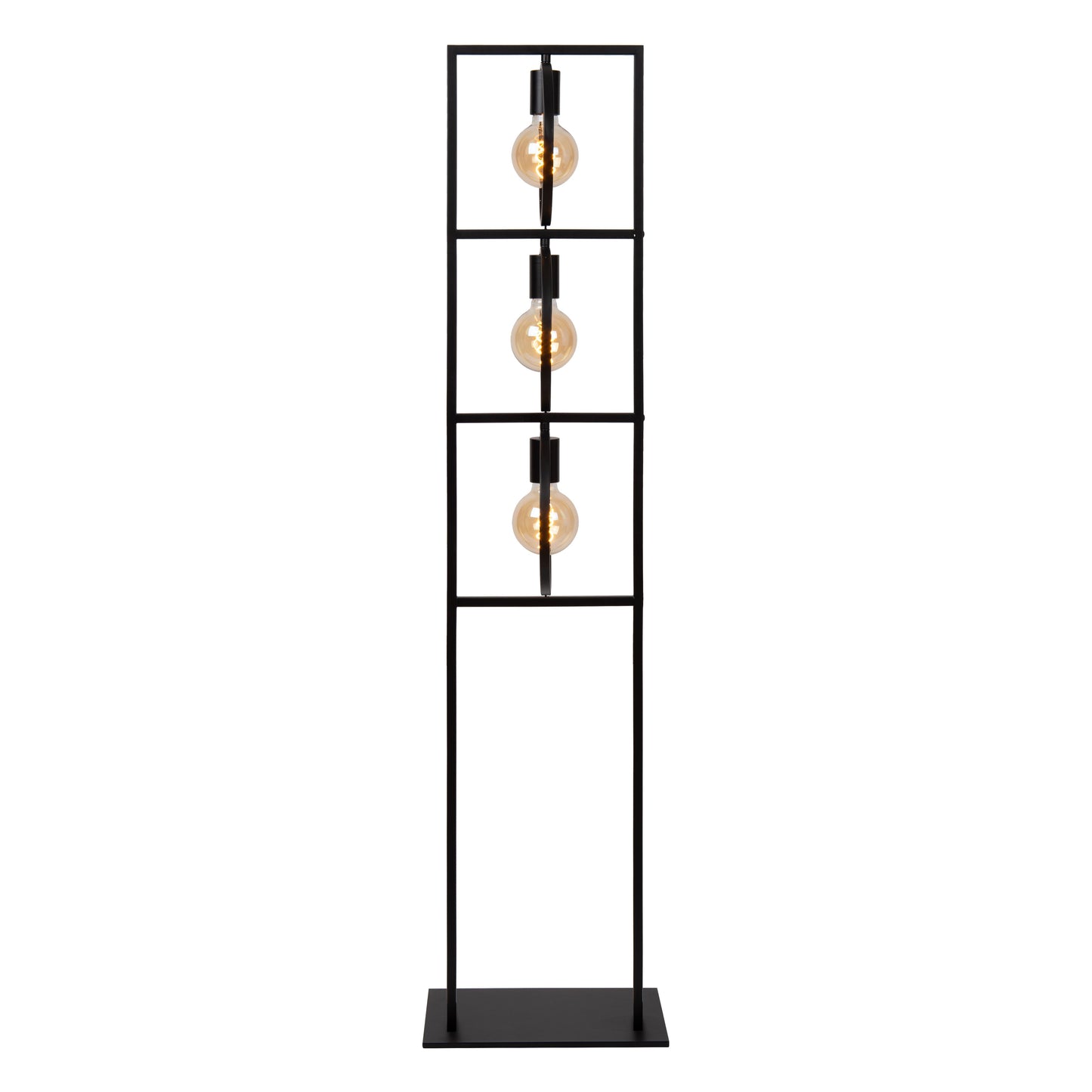 Lucide SUUS - Floor lamp - 3xE27 - Black