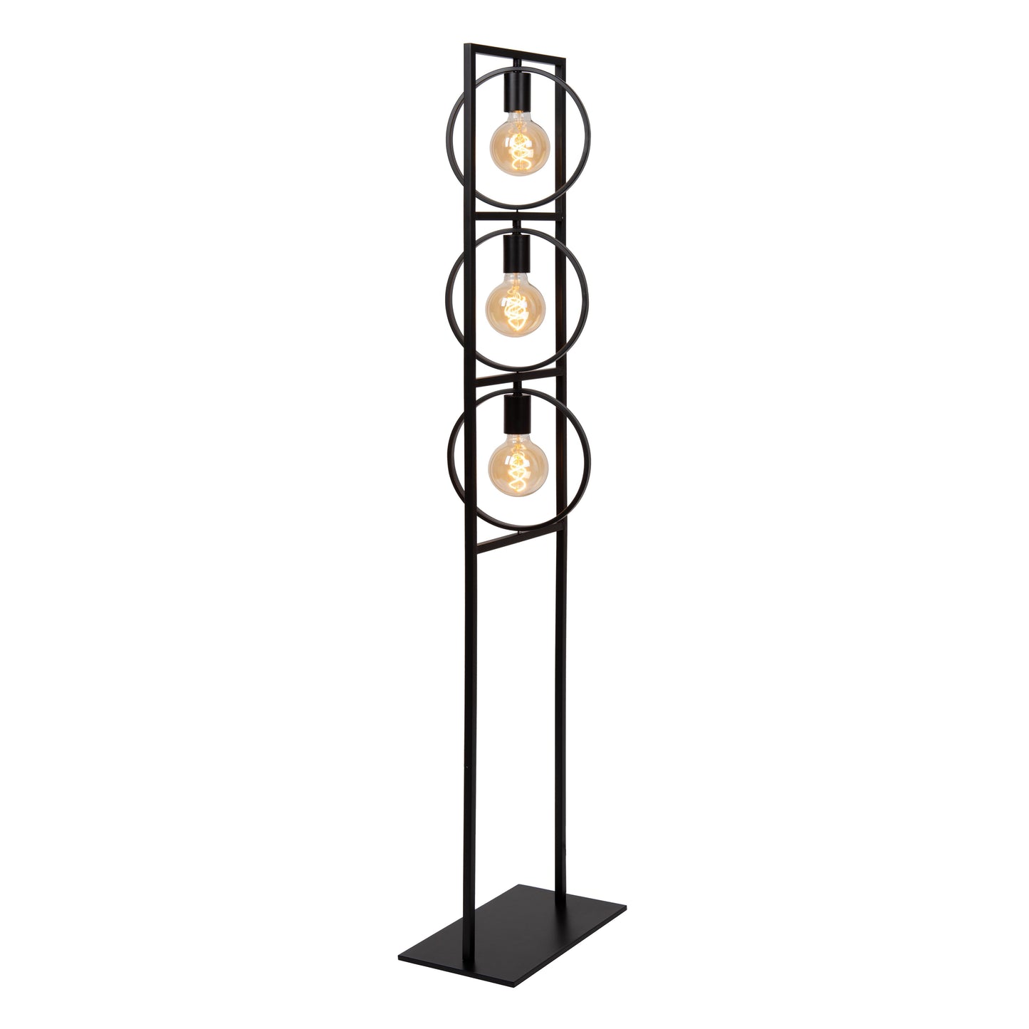 Lucide SUUS - Floor lamp - 3xE27 - Black