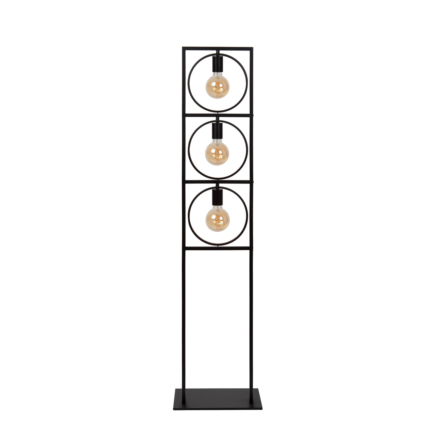 Lucide SUUS - Floor lamp - 3xE27 - Black