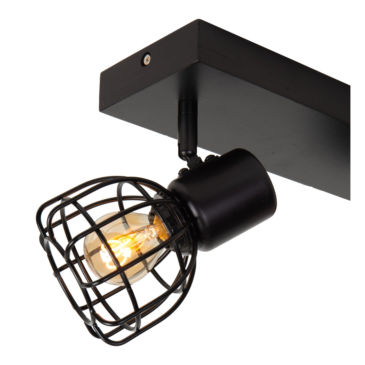 Lucide FILOX - Ceiling spotlight - 2xE14 - Black