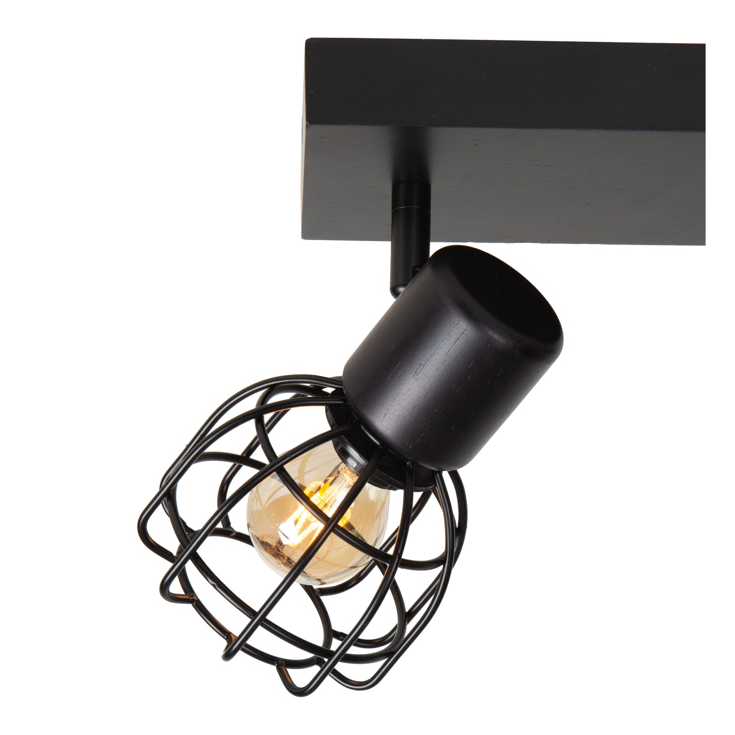 Lucide FILOX - Ceiling spotlight - 2xE14 - Black