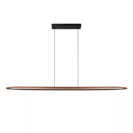 Lucide LANGHOLT - Pendant light - LED Dim. - CCT - 1x28W 2200K/4000K - Light wood | Vibes