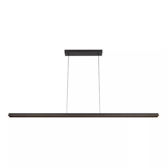 Lucide FELSTED - Pendant light - LED Dim. - CCT - 1x28W 2200K/4000K - Black | Vibes