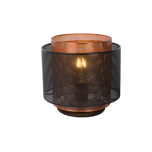 Lucide ORRIN - Table lamp - Ø 25 cm - 1xE27 - Black