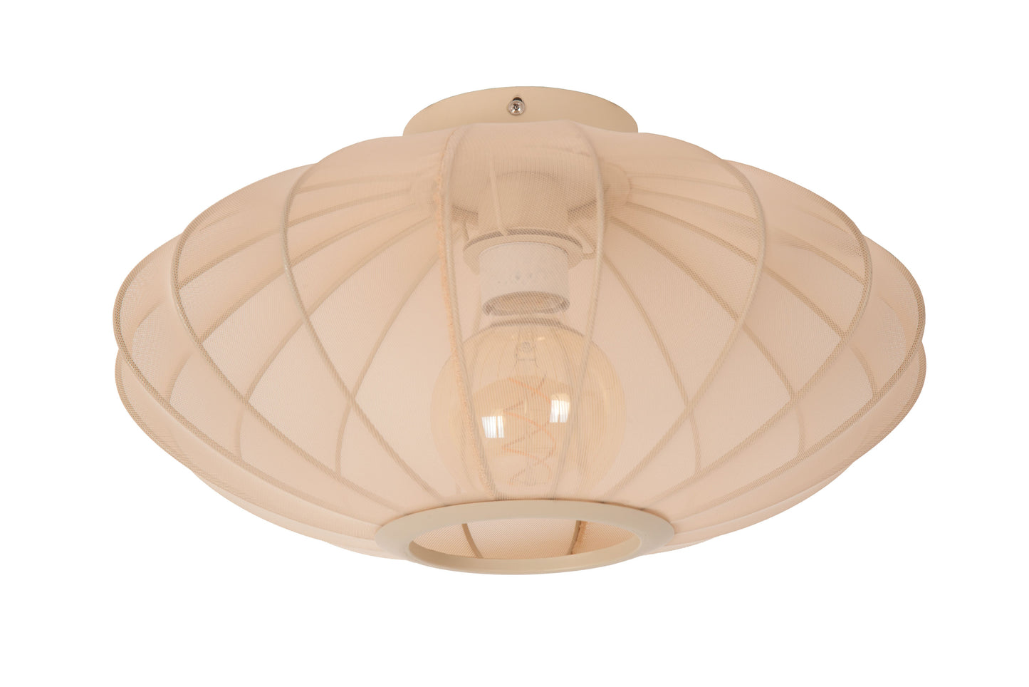 Lucide CORINA - Flush ceiling light - Ø 40 cm - 1xE27 - Cream