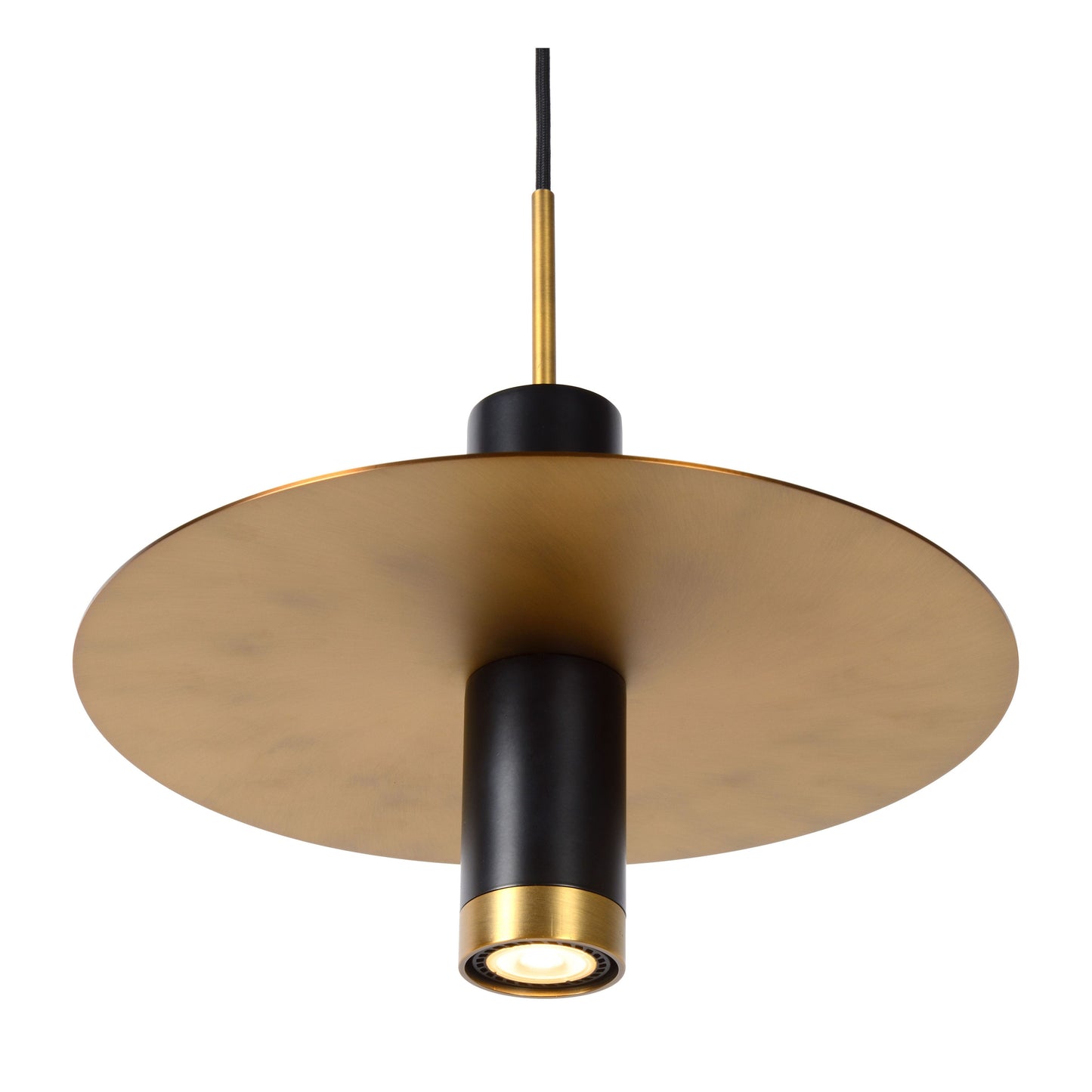 Lucide SELIN - Pendant light - Ø 35 cm - 1xGU10 - Black