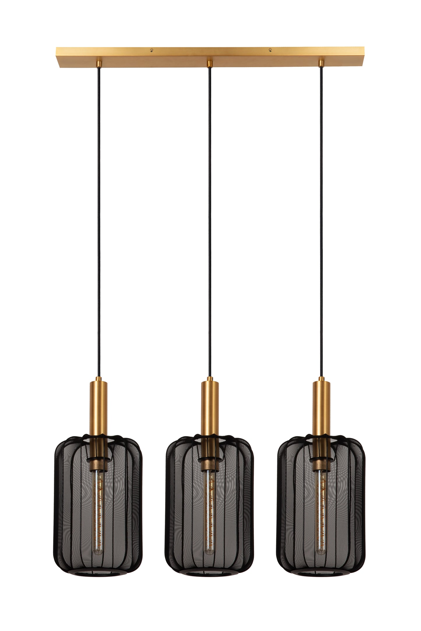 Lucide CORINA - Pendant light - 3xE27 - Black