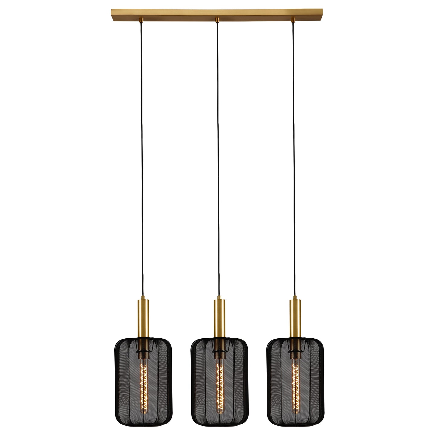 Lucide CORINA - Pendant light - 3xE27 - Black