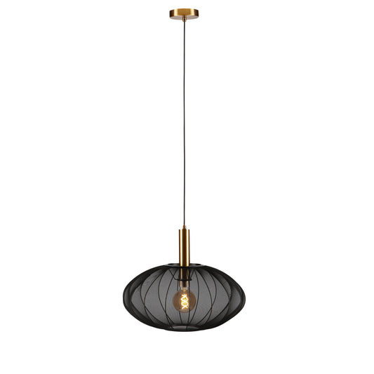 Lucide CORINA - Pendant light - Ø 50 cm - 1xE27 - Black