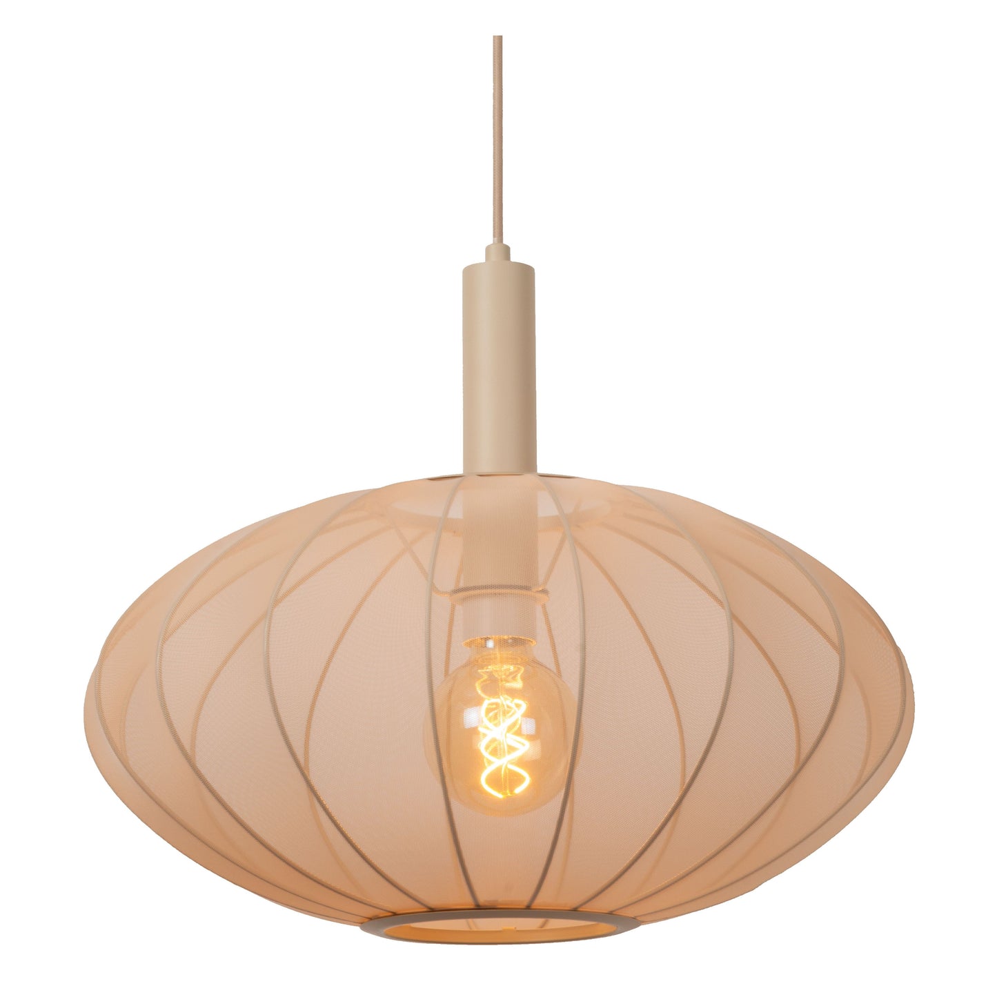 Lucide CORINA - Pendant light - Ø 50 cm - 1xE27 - Cream