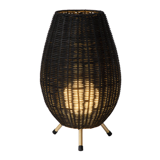 Lucide COLIN - Table lamp - Ø 22 cm - 1xG9 - Black
