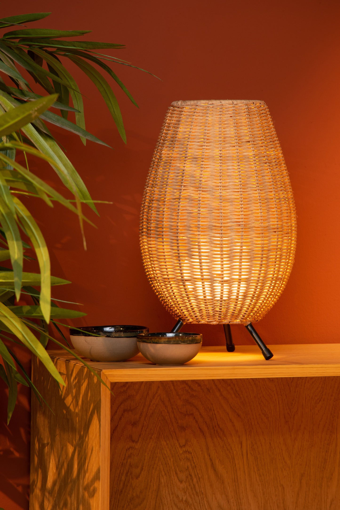 Lucide COLIN - Table lamp - Ø 22 cm - 1xG9 - Natural