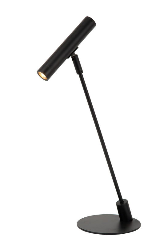 Lucide ALEC - Table lamp - LED Dim. - G9 - 1x3W 2700K - Interchangeable lampshades included - Black