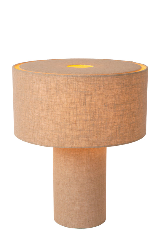 Lucide LEEROY - Table lamp - 1xE27 - Taupe