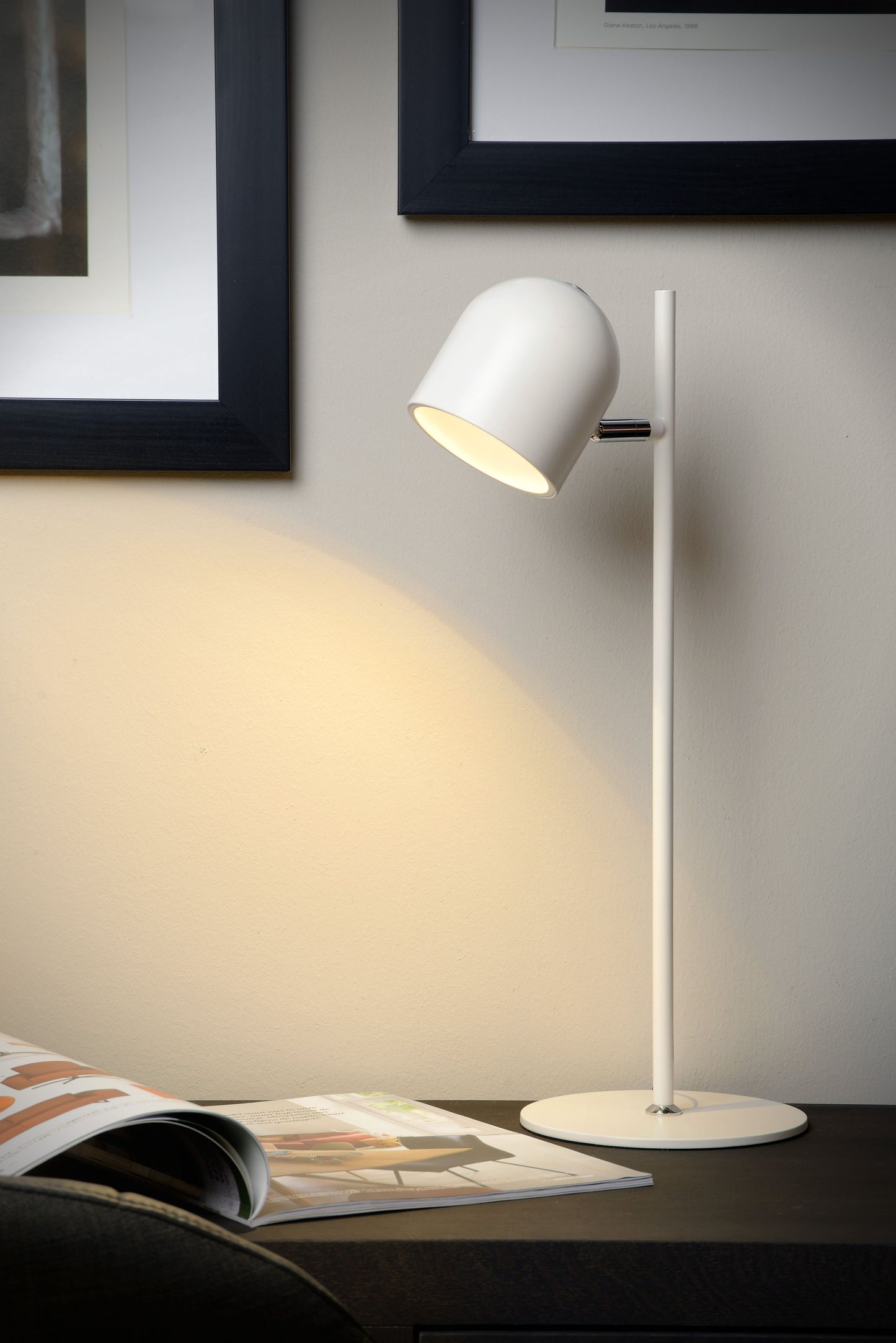 Lucide SKANSKA - Desk lamp - LED Dim. - 1x5W 3000K - White