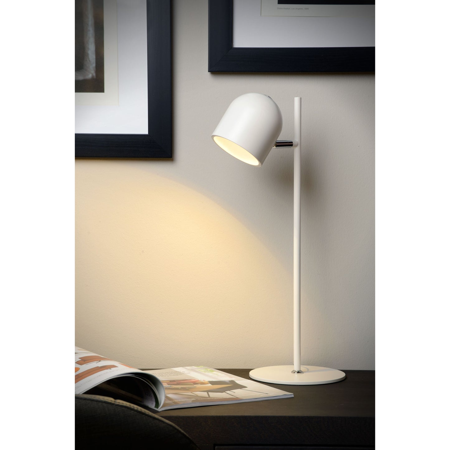 Lucide SKANSKA - Desk lamp - LED Dim. - 1x5W 3000K - White