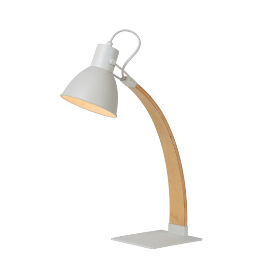 Lucide CURF - Desk lamp - 1xE27 - White