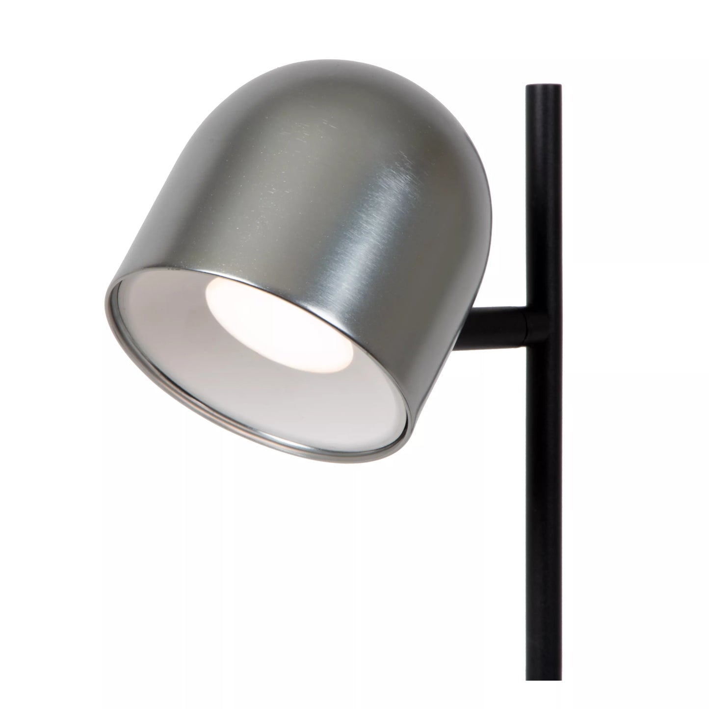 Lucide SKANSKA RECH - Rechargeable Desk lamp Indoor/Outdoor - Battery pack - LED Dim. - CCT - 1x3W 3000K/6000K - IP44 - Grey iron
