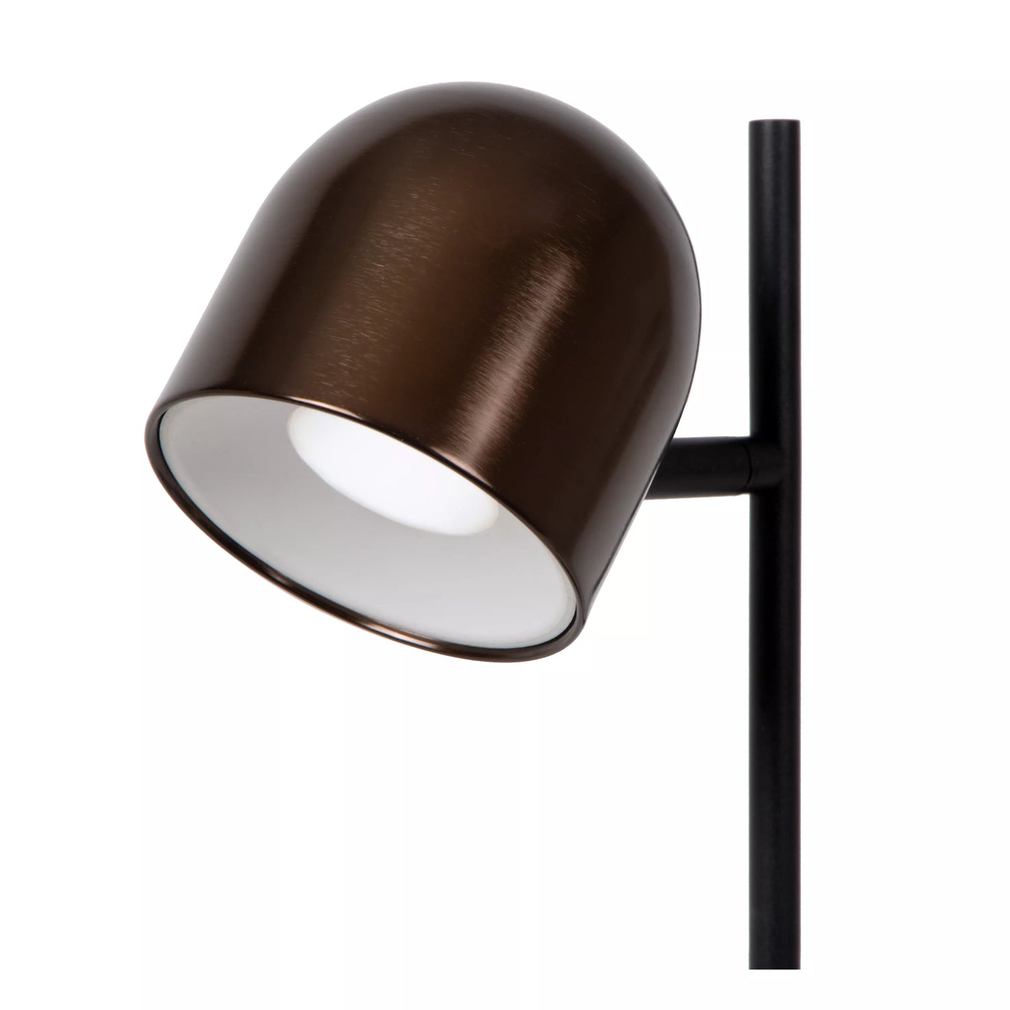 Lucide SKANSKA RECH - Rechargeable Desk lamp Indoor/Outdoor - Battery pack - LED Dim. - CCT - 1x3W 3000K/6000K - IP44 - Coffee