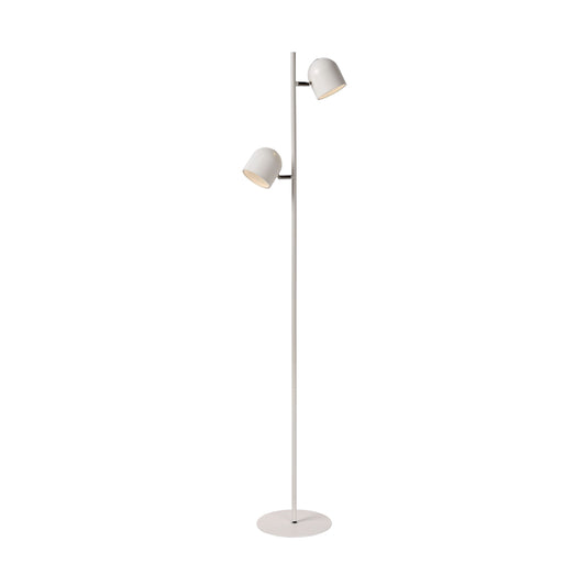 Lucide SKANSKA - Floor lamp - LED Dim. - 2x5W 3000K - White