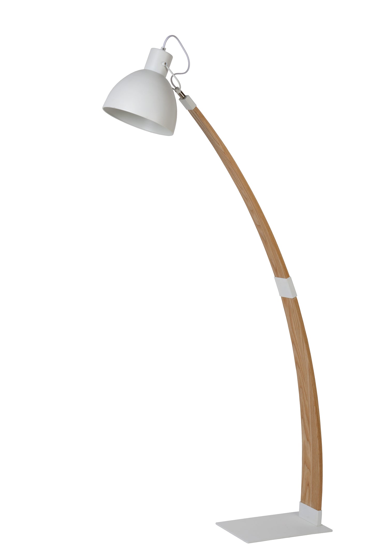 Lucide CURF - Floor reading lamp - 1xE27 - White