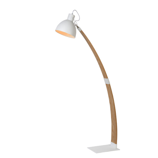 Lucide CURF - Floor reading lamp - 1xE27 - White