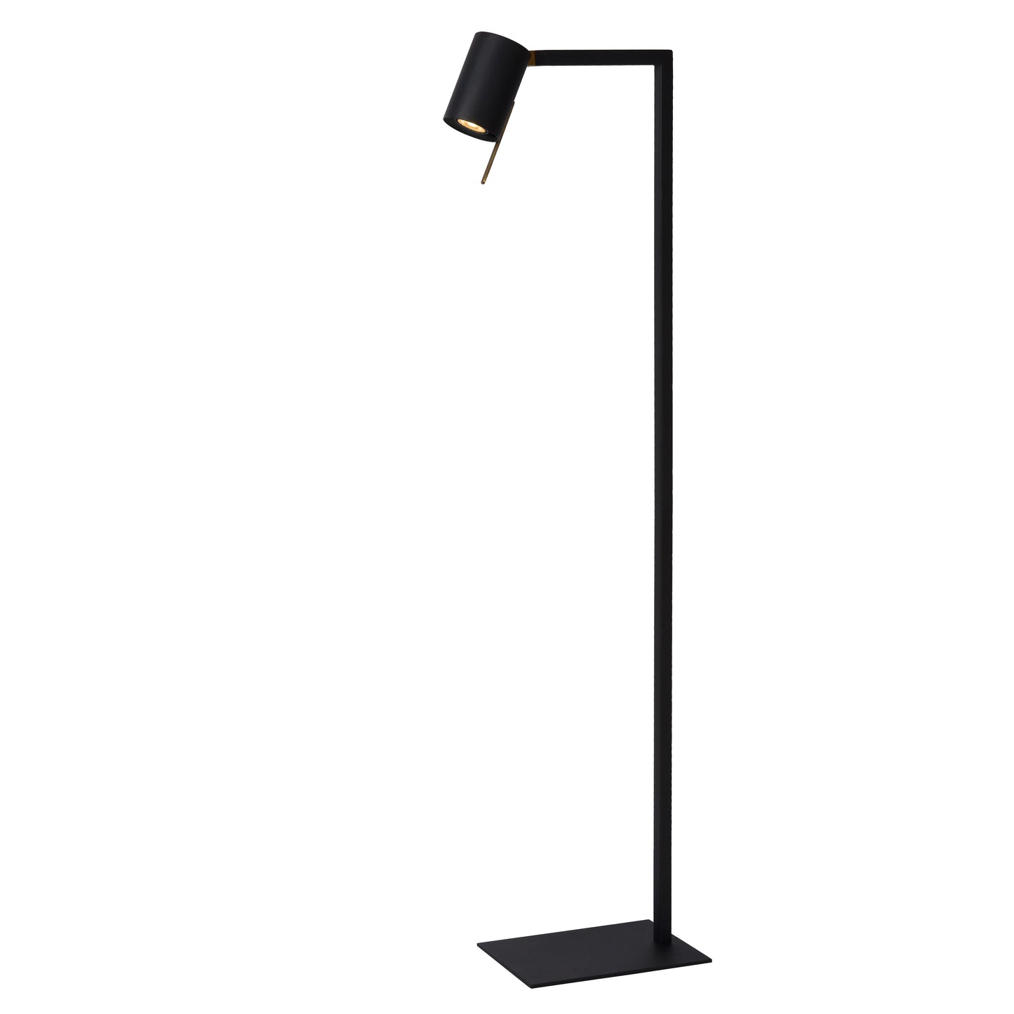 Lucide LESLEY - Floor reading lamp - 1xGU10 - Black