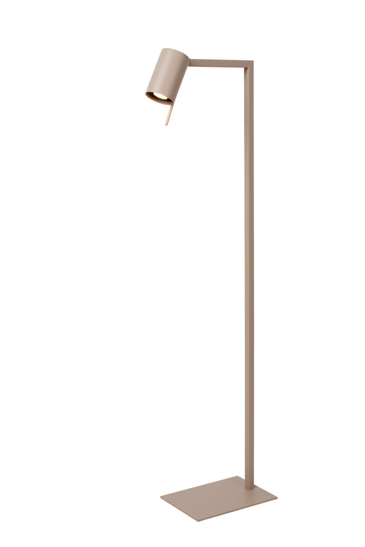 Lucide LESLEY - Floor reading lamp - 1xGU10 - Taupe