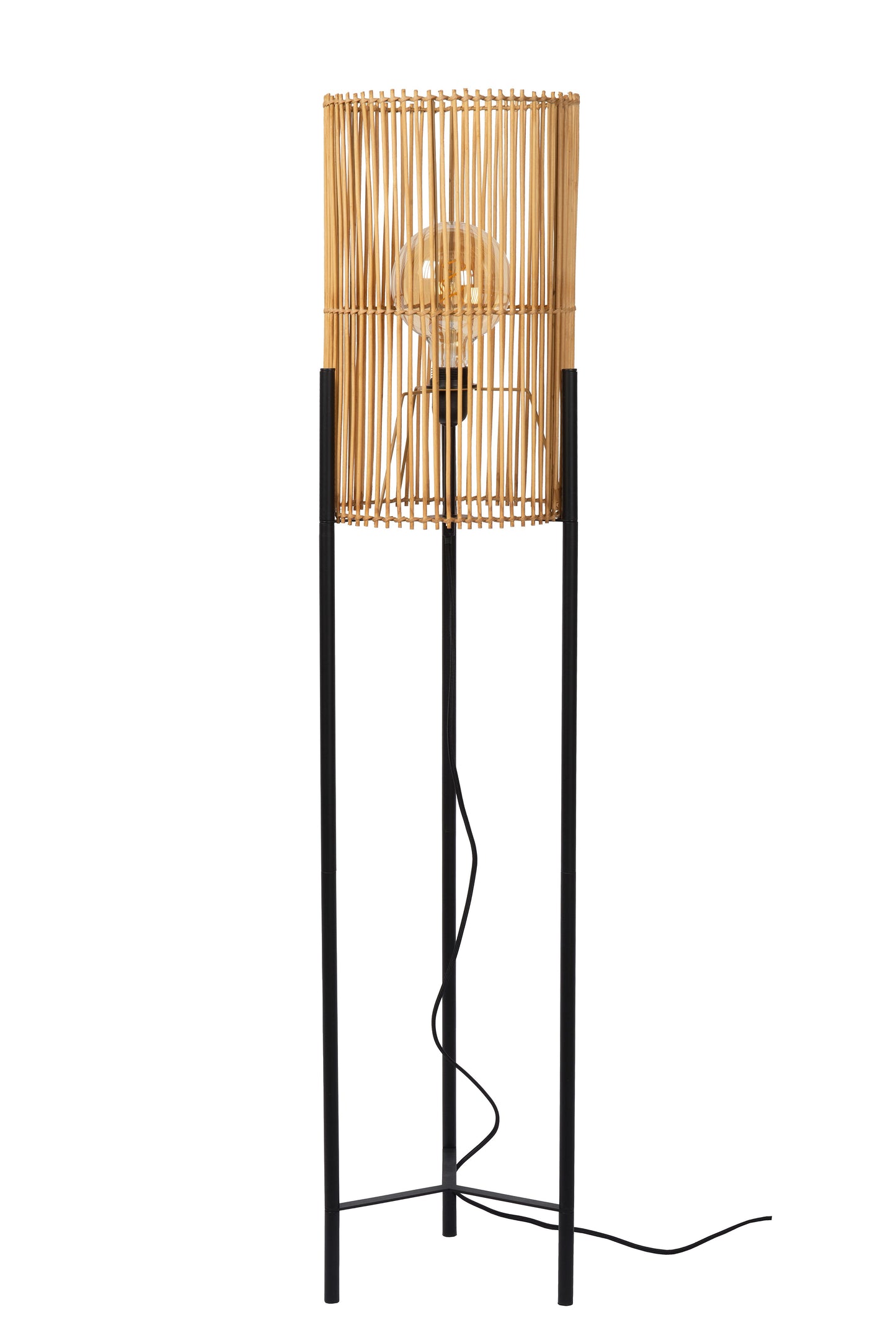 Lucide JANTINE - Floor lamp - Ø 30 cm - 1xE27 - Natural