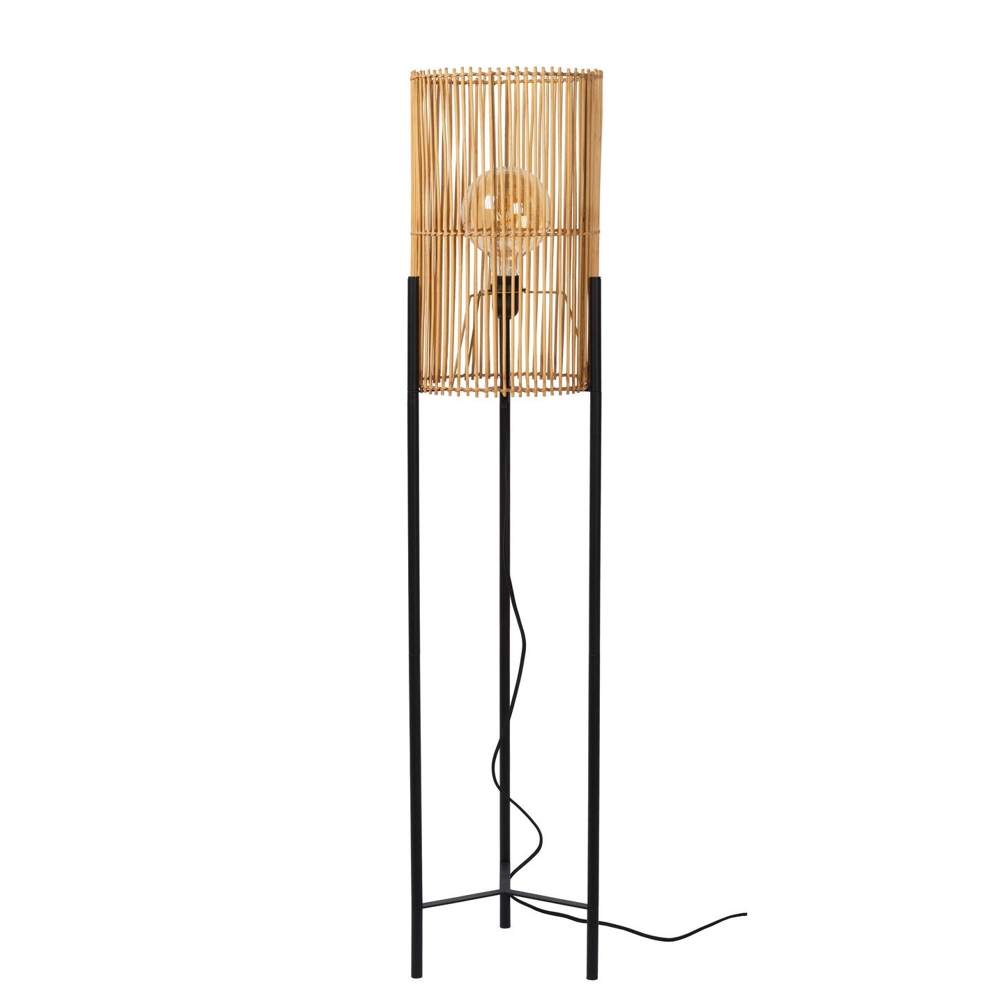 Lucide JANTINE - Floor lamp - Ø 30 cm - 1xE27 - Natural