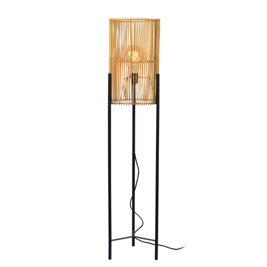 Lucide JANTINE - Floor lamp - Ø 30 cm - 1xE27 - Natural