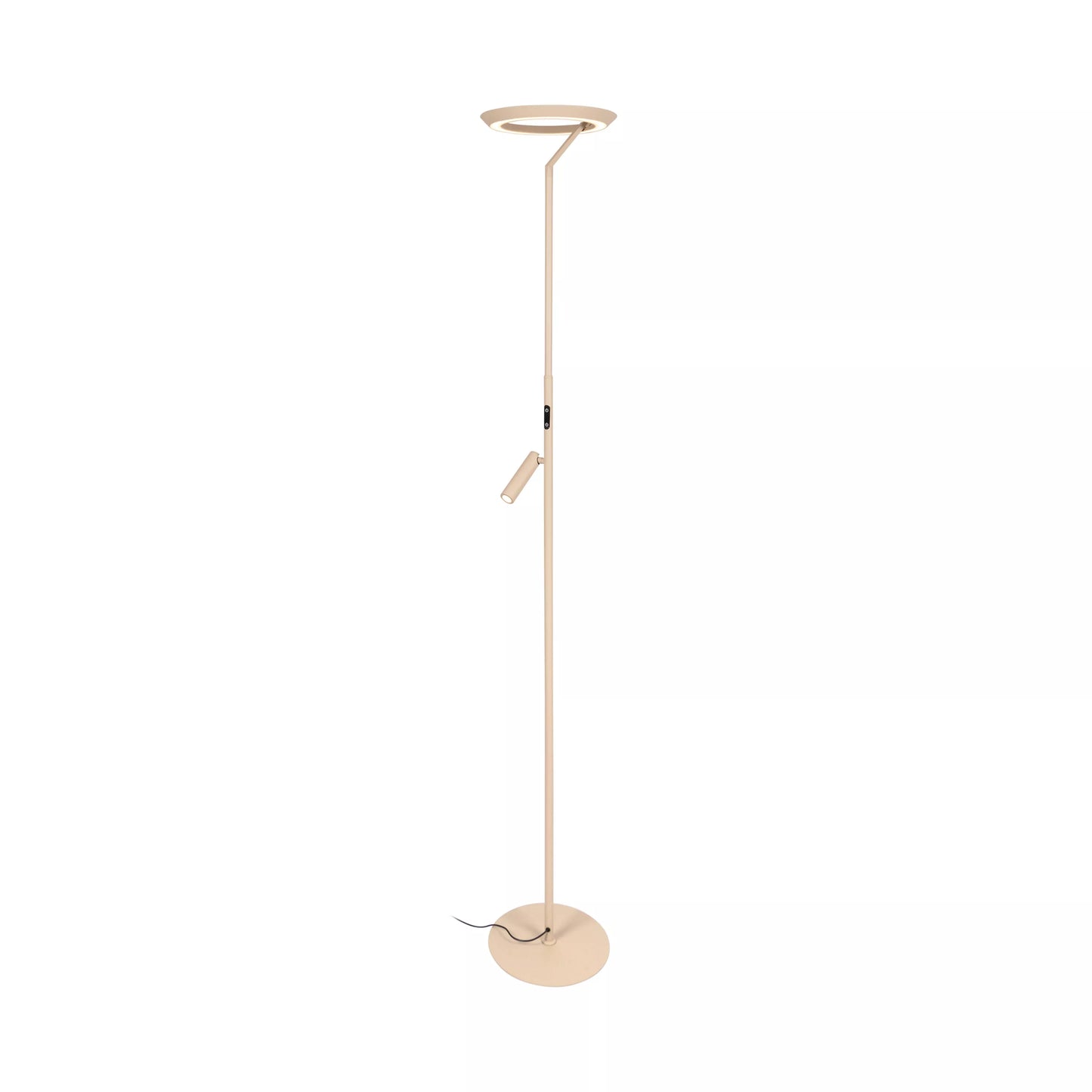 Lucide CELESTE - Floor lamp - Ø 28 cm - LED Dim. - 2700K - Taupe | Essential
