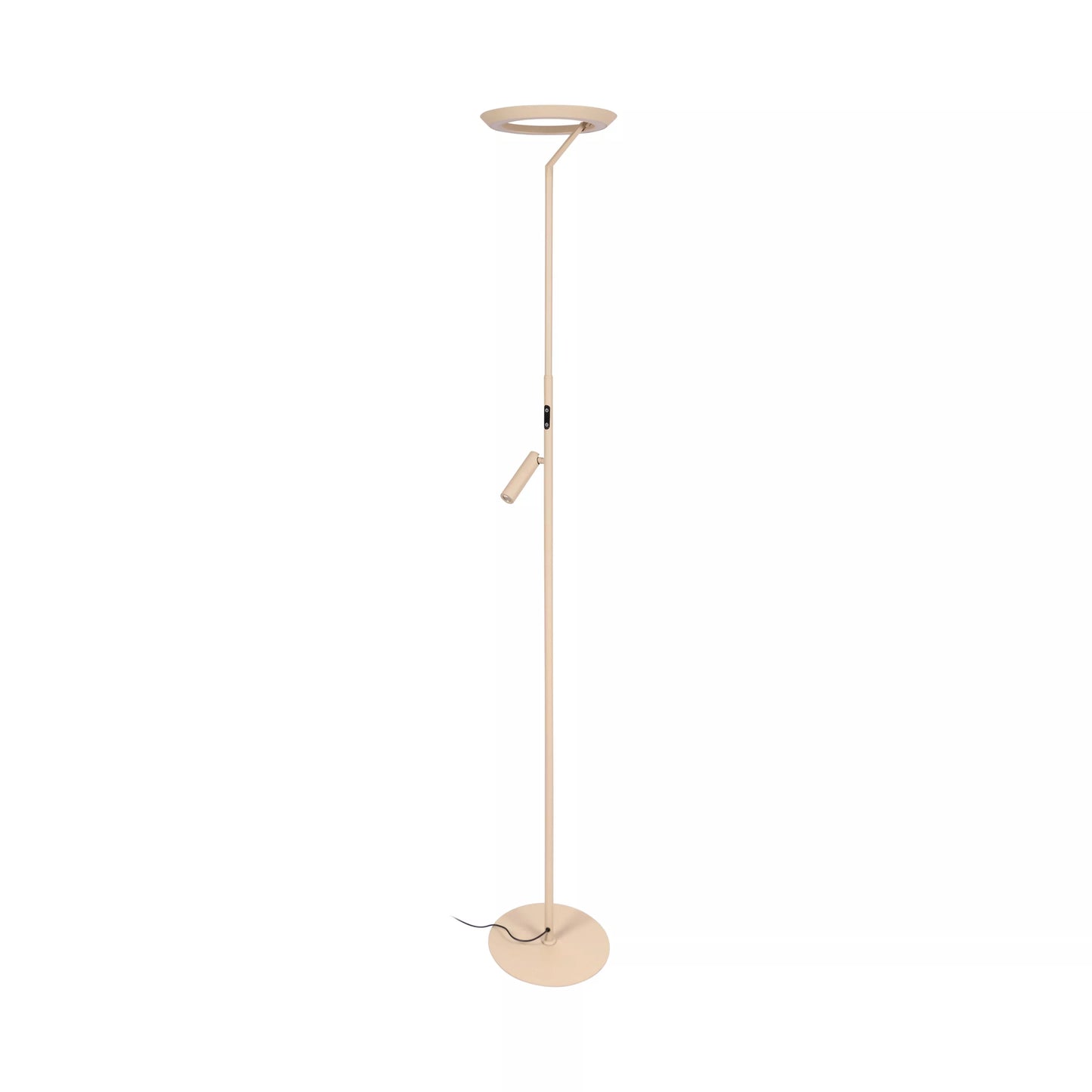 Lucide CELESTE - Floor lamp - Ø 28 cm - LED Dim. - 2700K - Taupe | Essential