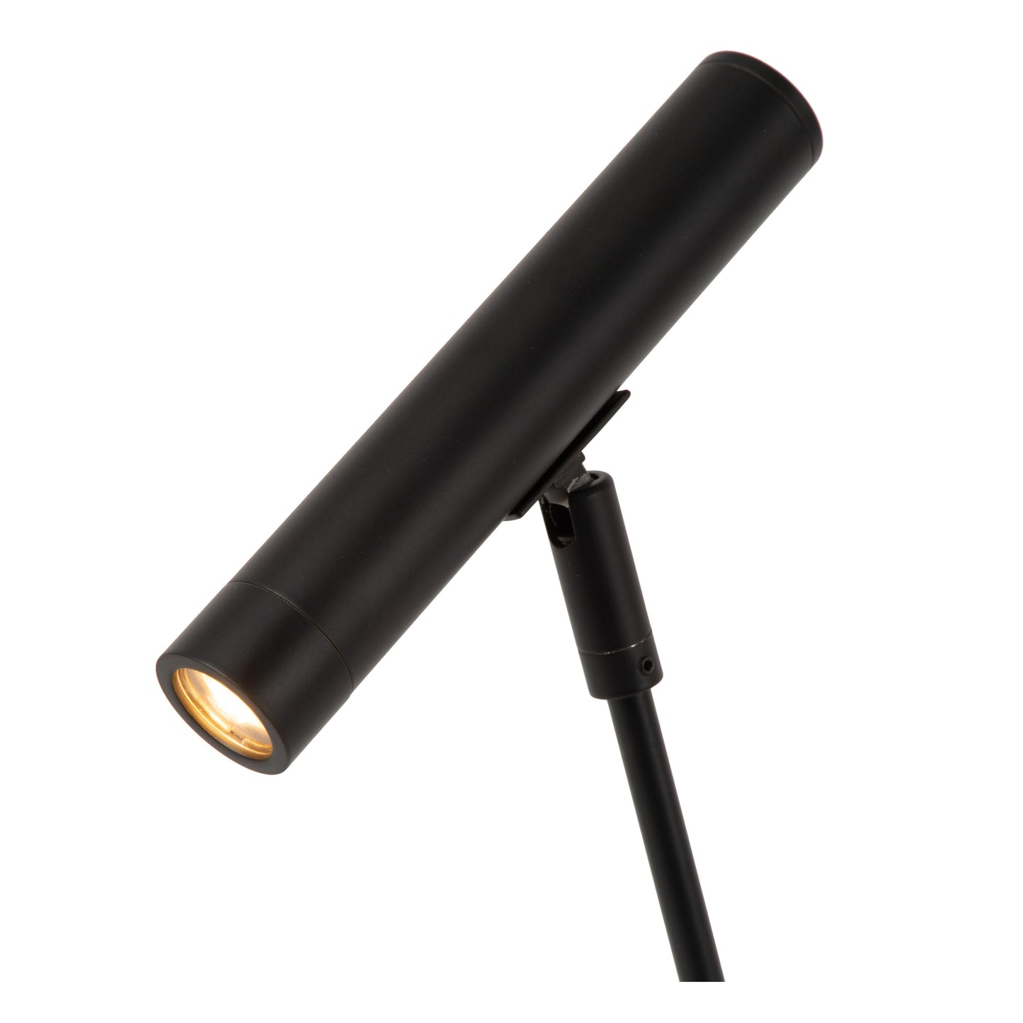 Lucide ALEC - Floor lamp - LED - G9 - 1x3W 2700K - Interchangeable lampshades included - Black