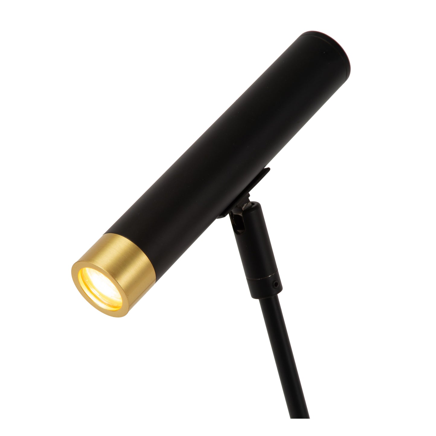 Lucide ALEC - Floor lamp - LED - G9 - 1x3W 2700K - Interchangeable lampshades included - Black