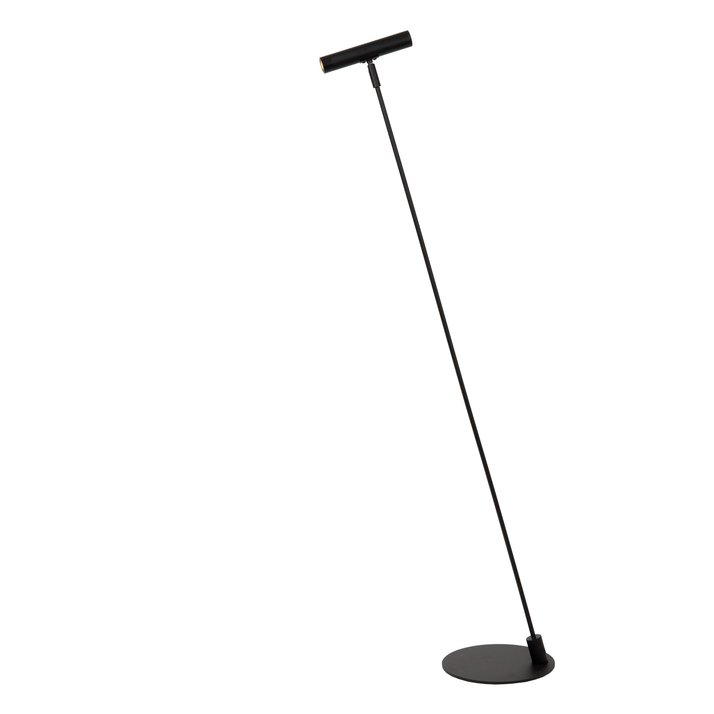 Lucide ALEC - Floor lamp - LED - G9 - 1x3W 2700K - Interchangeable lampshades included - Black